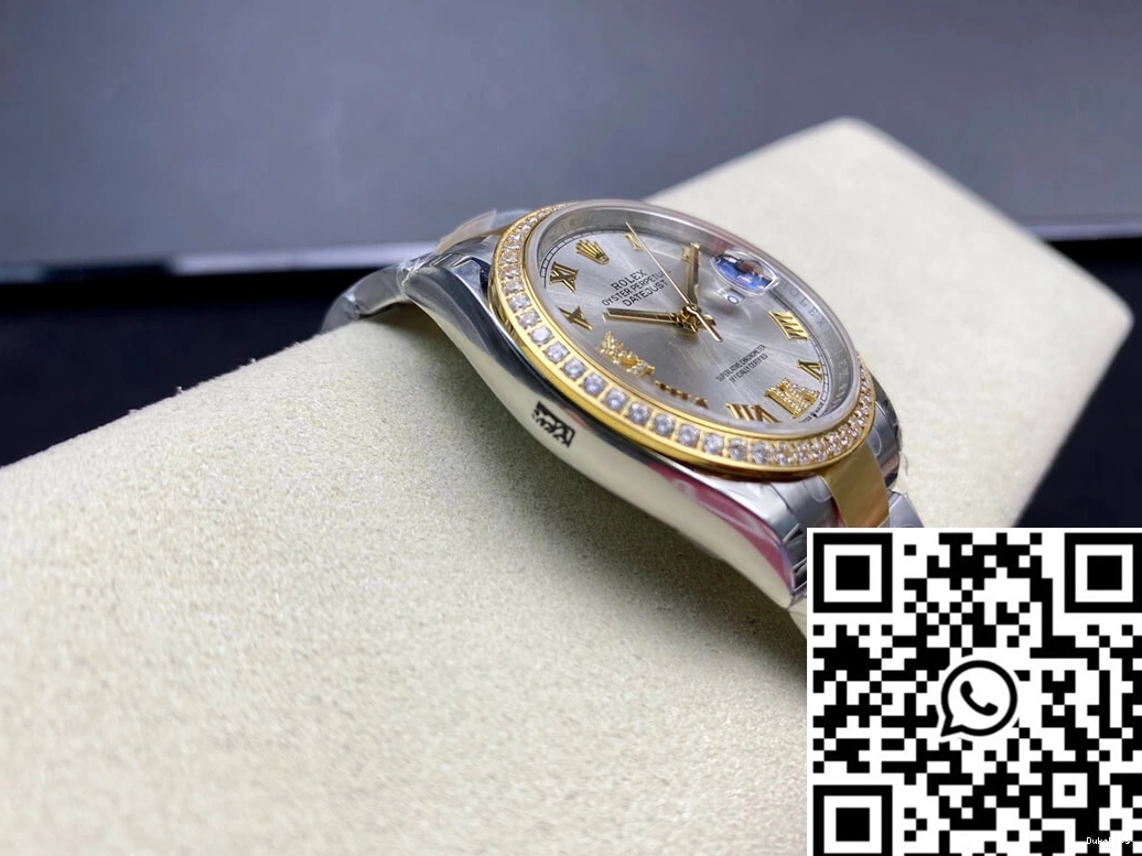 Factory Rolex M126283RBR-0018 Bezel Datejust EW Diamond-set 0223